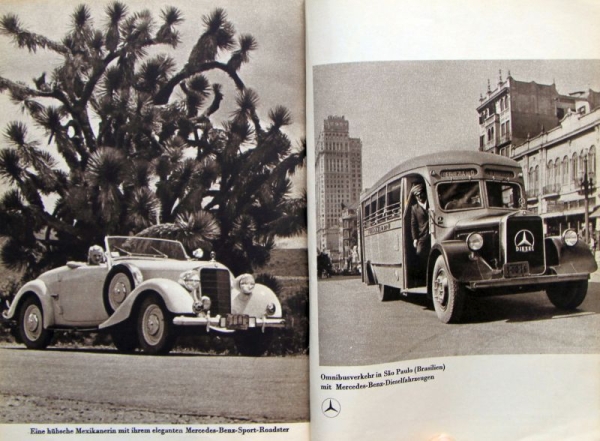 "Mercedes-Benz in aller Welt" Factory-Magazine 1939 (2391)